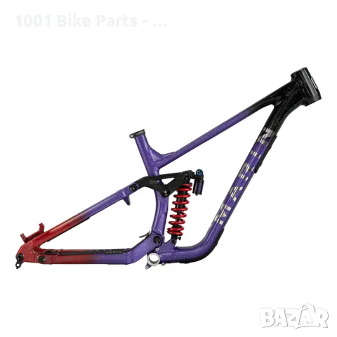 MARIN Qake DH/FR Frameset MD Black Purple Red, снимка 2 - Части за велосипеди - 56574264