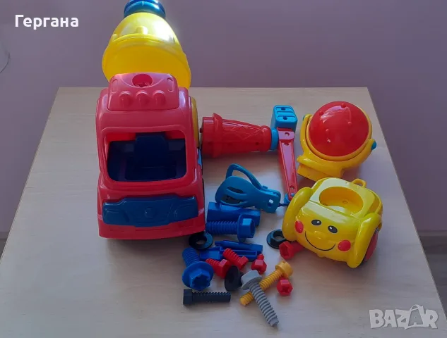 Детско камионче бетоновоз, снимка 10 - Коли, камиони, мотори, писти - 56642751