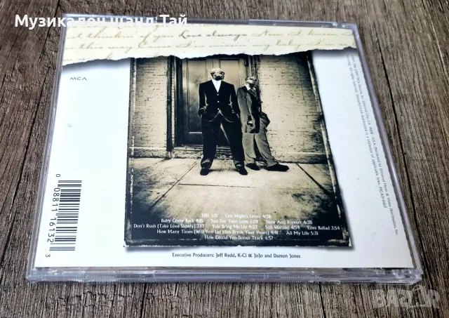 Компакт Дискове - Поп Рок: K-CI & Jojo - Love Always, снимка 2 - CD дискове - 56746453