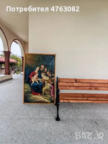 Картина Дева Мария и Младоженецът, снимка 3 - Картини - 56717769