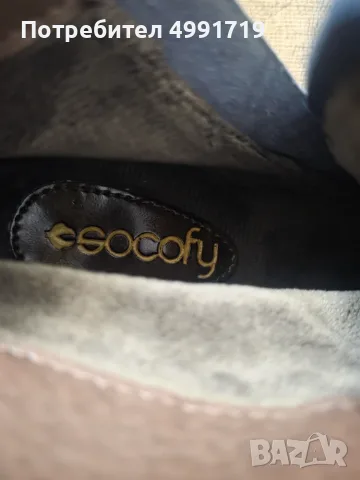 Боти Socofy нови, снимка 3 - Дамски обувки на ток - 56677963