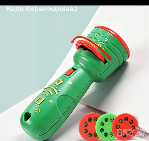 Коледен електронен проектор, снимка 2 - Коледни подаръци - 56584879