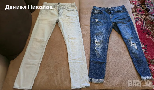 Мъжки дънки Pull & Bear и GAP