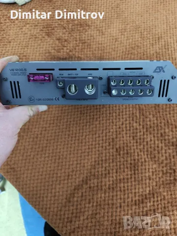 Amplifier ESX VE 1200.5, снимка 5 - Ресийвъри, усилватели, смесителни пултове - 56565085