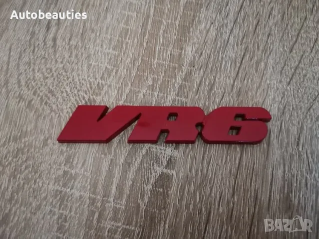 червена емблема VR6 за Фолксваген Volkswagen