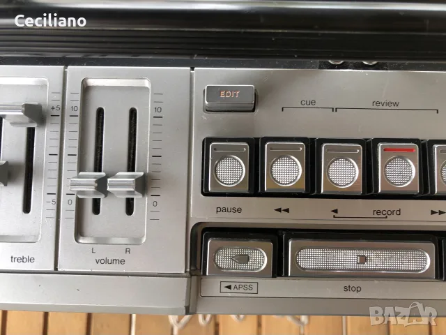 SHARP GF 9191 E -SILVER-радиокасетофон , снимка 9 - Радиокасетофони, транзистори - 56558786
