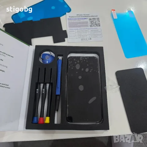 Чисто нов Екран (Дисплей) за iPhone 11 + Инструменти и Водоустойчиво лепило