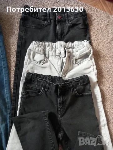 Детски дънки H&M 134см и 140, снимка 3 - Детски панталони и дънки - 51871350