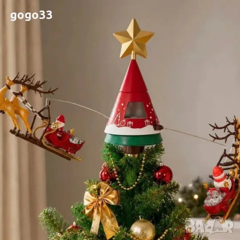коледна украса с Дядо Коледа , снимка 3 - Декорация за дома - 56730525