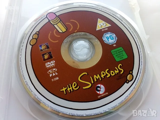 DVD  The Simpsons - Risky business - 2005г, снимка 2 - Анимации - 56651190