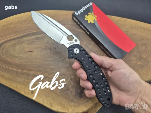 Сгъваем нож Spyderco Schempp Tuff C151, снимка 9 - Ножове - 56706084