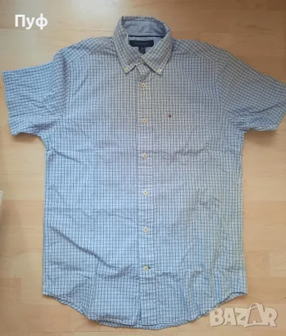 мъжка риза на TOMMY HILFIGER , снимка 5 - Ризи - 56647328