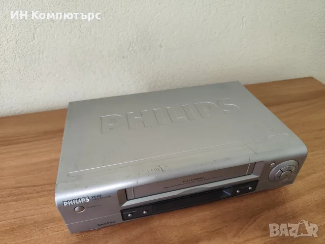 Продавам видео рекордер Philips VR630, снимка 3 - Плейъри, домашно кино, прожектори - 56602035