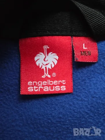 Engelbert Strauss Microfleece Мъжка поларена блуза, снимка 6 - Блузи - 56726642