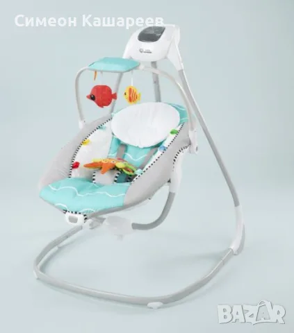 Бебешка люлка Baby Einstein, снимка 3 - Детски люлки - 56708688