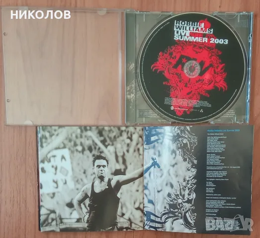 ROBBIE WILLIAMS -  LIVE , снимка 4 - CD дискове - 56561149