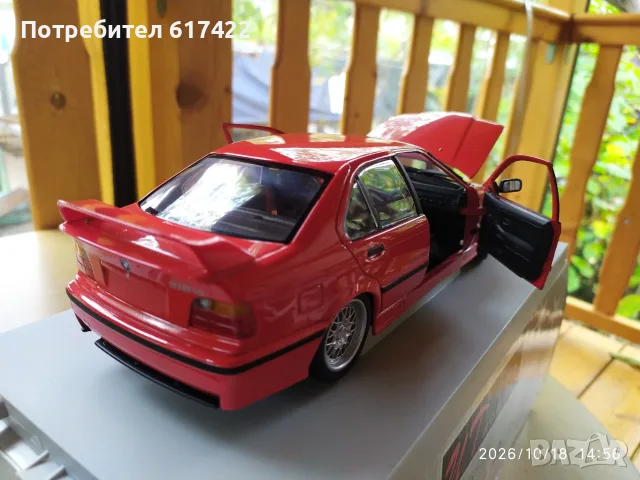  1:18 BMW 318is UT Models, снимка 14 - Колекции - 56553403