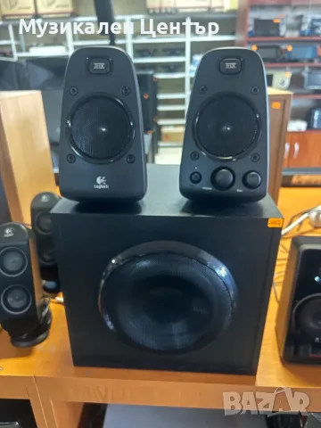 Аудио система Logitech - Z623, 2.1, черна