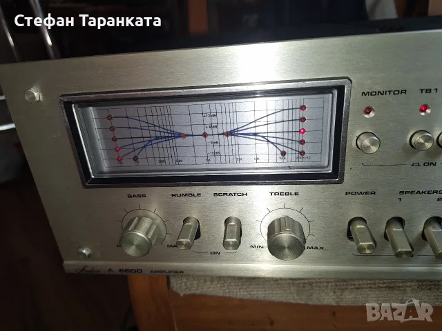 Германски усилвател Audion A 6600, снимка 2 - Ресийвъри, усилватели, смесителни пултове - 56579080