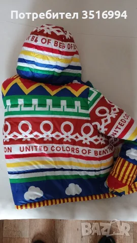 Детско яке Benetton , снимка 4 - Детски якета и елеци - 56718610