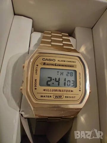 часовник Casio Vintage A168WG-9EF , снимка 2 - Дамски - 56632507