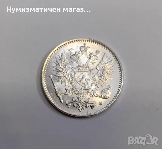 50 пени 1916 Финландия UNC, снимка 2 - Нумизматика и бонистика - 56725694