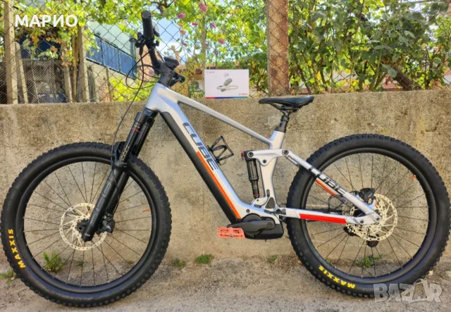 Електрически Карбонов Cube Stereo SL 160 27.5 M  750wh Батерия 1x12 XT, Rockshox Zeeb,  Ендуро елект