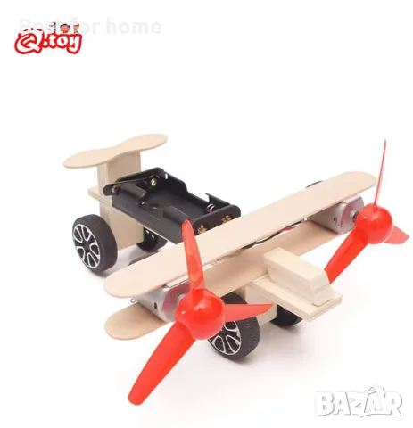 Направи си сам (DIY) STEM комплект за научни експерименти – дървен образователен пъзел