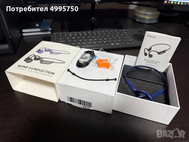 Ifecco X29 Bone Conduction sport headphones, снимка 5 - Безжични слушалки - 56745883