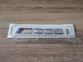 BMW М335i сребрист мат емблема, снимка 5