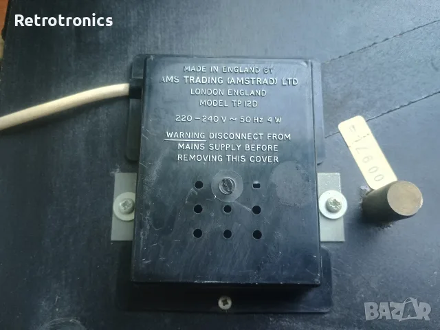  Amstrad TP12D Vintage Turntable, снимка 13 - Грамофони - 56644099
