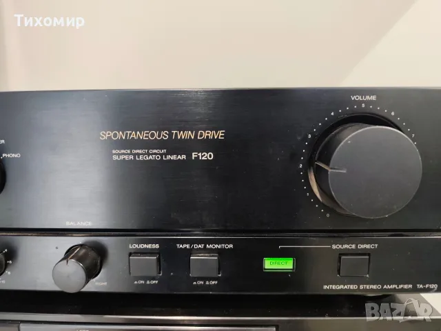 SONY TA-F120 Стерео усилвател , снимка 4 - Ресийвъри, усилватели, смесителни пултове - 56555893