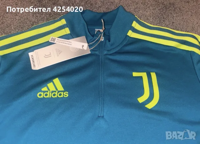 ЧИСТО НОВО футболно горнище Adidas Juventus Condivo 22 Training Top – Размер XS