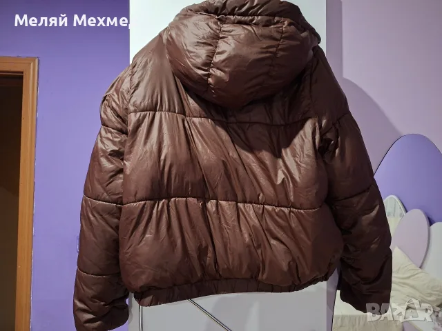 Тъмнокафяво зимно яке, снимка 2 - Якета - 56629690