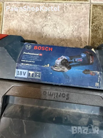 Ъглошлайф BOSCH PROFESSIONAL GWS 18-125 V-LI, снимка 2 - Ъглошлайфи - 56566263
