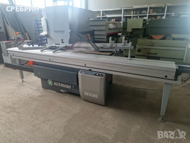 Циркуляр с карета на 3800 мм 2011 год като нов ALTENDORF 