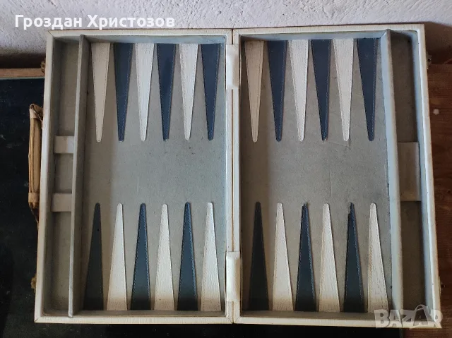 Кожено куфарче Табла за игра , снимка 3 - Шах и табла - 56641614
