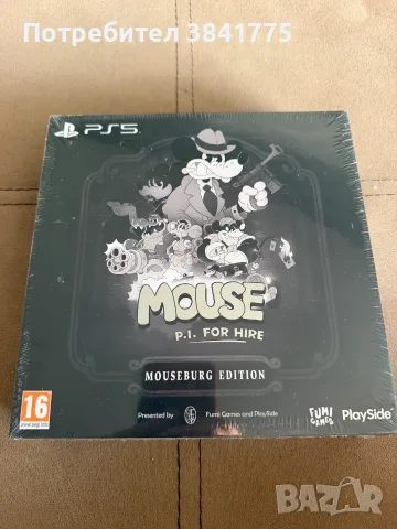 MOUSE: P.I. For Hire - Mouseburg Edition (PS5) колекционерското издание, ново