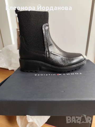 боти Tommy Hilfiger , снимка 4 - Дамски боти - 56642056
