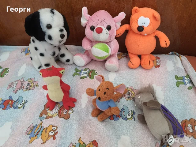 плюшени играчки по 8 € лот