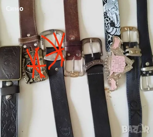 Колани (мъжки - Harley, Diesel, Tiger, Levis, JD, дамски) и катарами