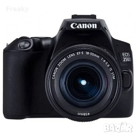 Canon 250D и 3 обектива