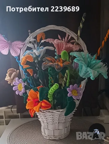 Ръчно изработени цветя