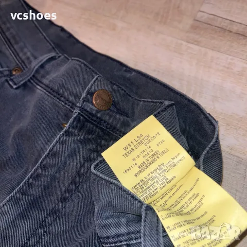 Wrangler Texas Stretch мъжки дънки тъмно син , снимка 4 - Дънки - 56713100