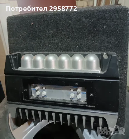 Бас каса и усилвател JVC, снимка 3 - Тонколони - 56629391