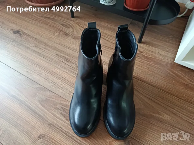 Дамски боти кожа, снимка 6 - Дамски боти - 56700224