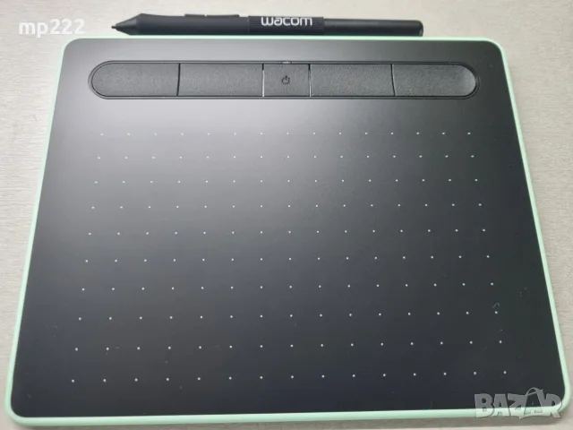 Графичен таблет Wacom Intuos S, Pistachio, снимка 3 - Таблети - 56618493