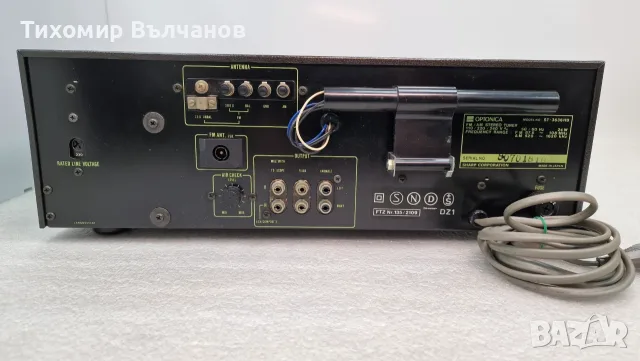 Sharp Optonica ST-3636 Tuner, снимка 4 - Ресийвъри, усилватели, смесителни пултове - 53766816