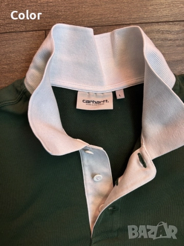 Oversized polo тениска Carhartt, снимка 2 - Тениски - 56600878