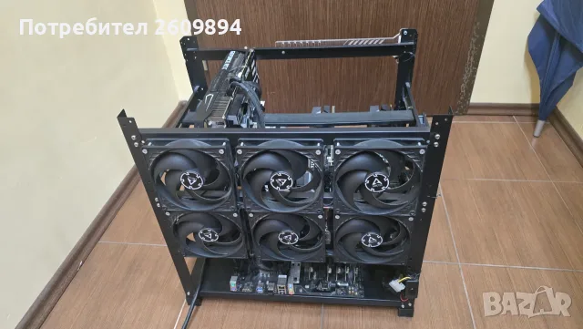 Майнинг риг за крипто валута / Mining RIG, снимка 6 - Други - 56726872